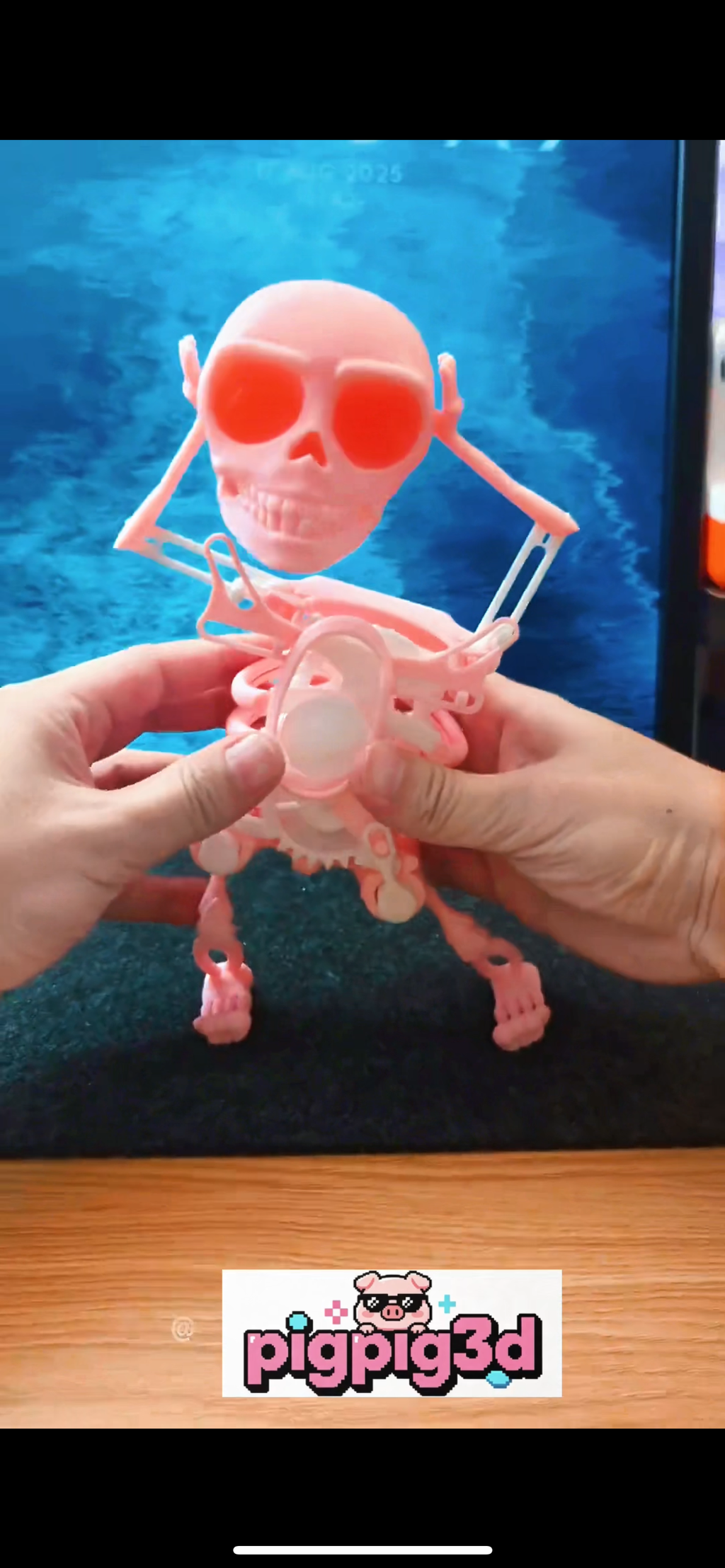 Dancing skeleton